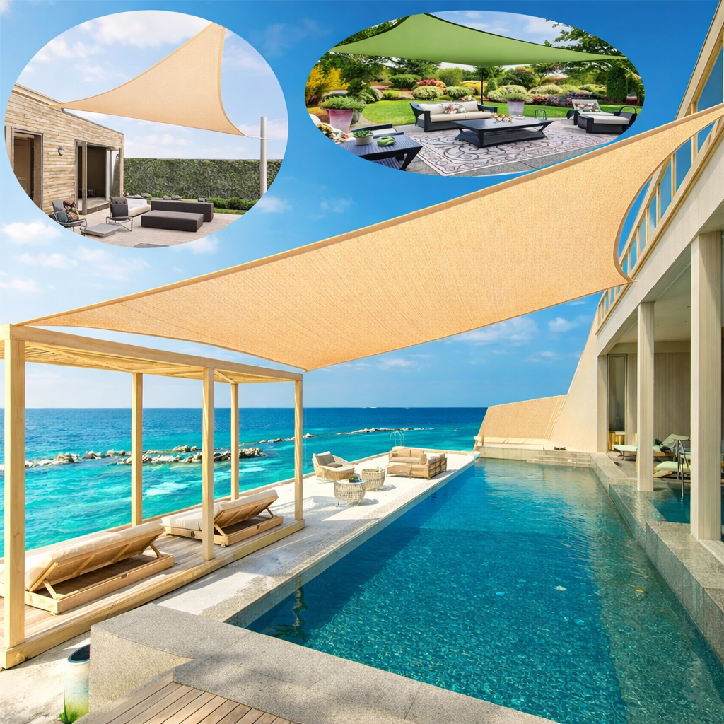 Toldo Portátil Impermeável Flexível e Resistente Com Proteção UV