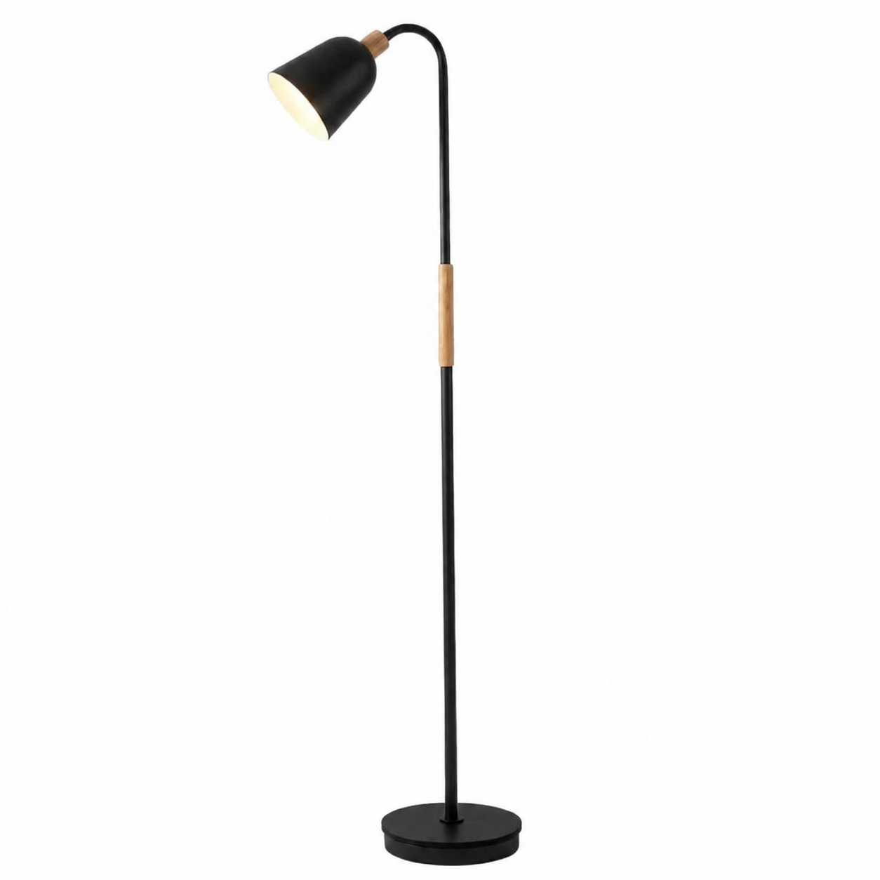 Luminária de Chão Flexível em Metal