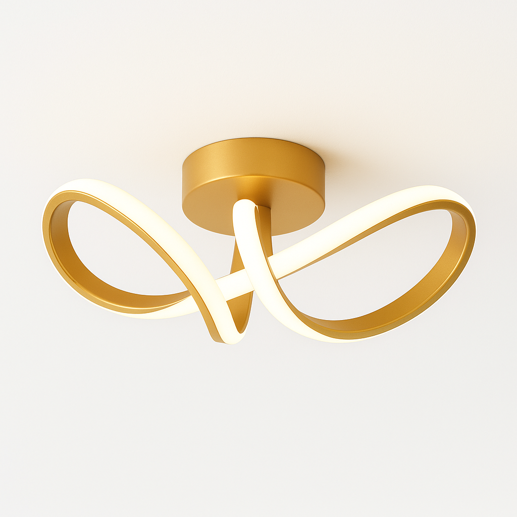 Luminária de Teto Para Sala e Quarto Spiral TG