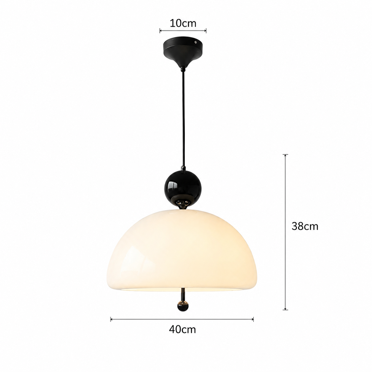 Luminária Pendente Cogumelo Vicenzo TG