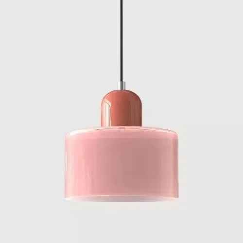 Pendente de Vidro Bicolor para Sala e Cozinha Vitra TG